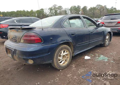 2004 Pontiac Grand Am Se from USA, damaged, VIN 1G2NE52F84M637873
